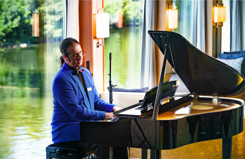 优雅宁静的氛围