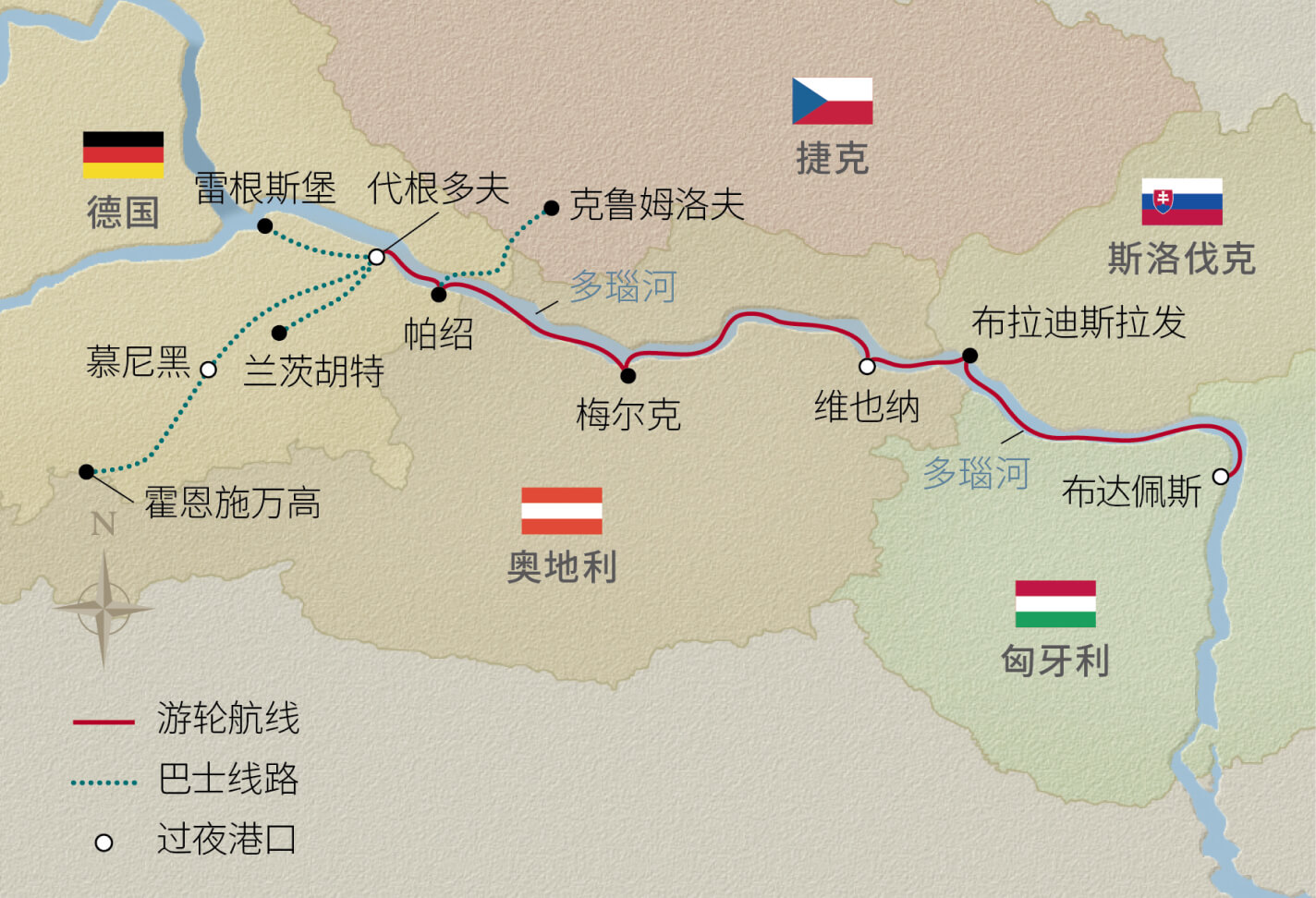 13日慕尼黑与浪漫多瑙