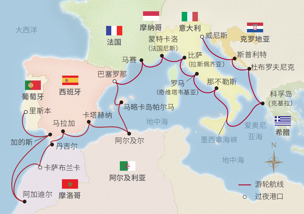 26日欧洲全景之旅（威尼斯-里斯本）